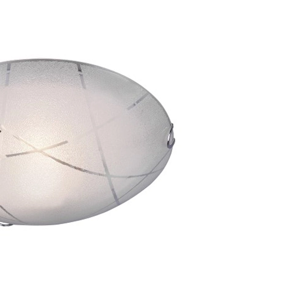 Plafonnière Sandrina 30cm wit Trio 4017807398601