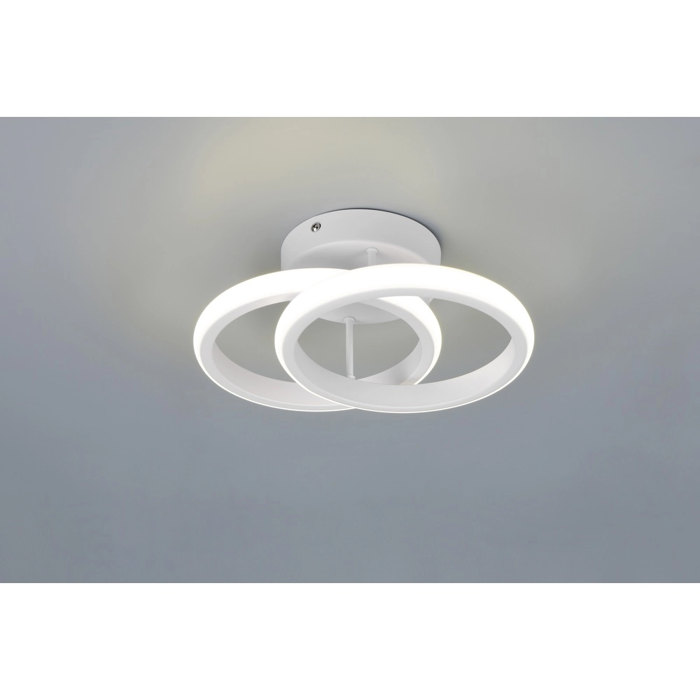 Witte plafondlamp Kasia  rond design Trio 4017807653830