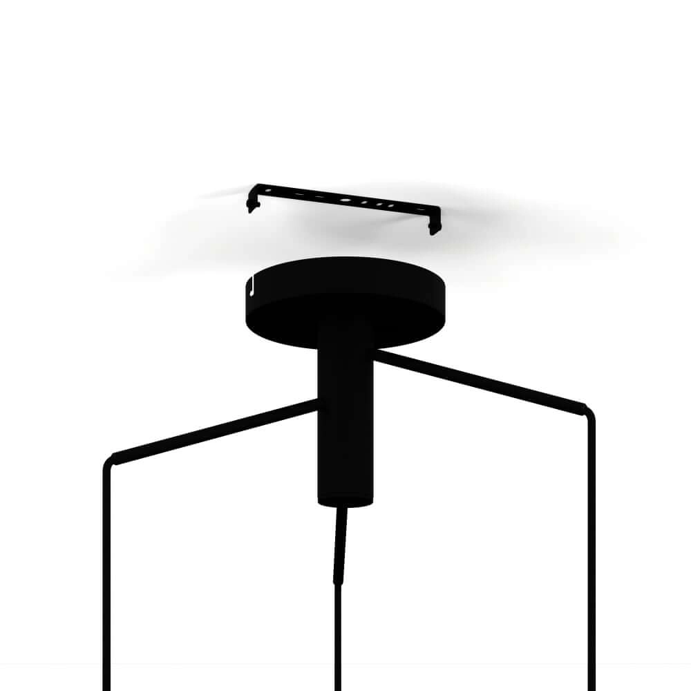 Gouden hanglamp Skoura vide - 3-lichts Stars of Light 9002759397586