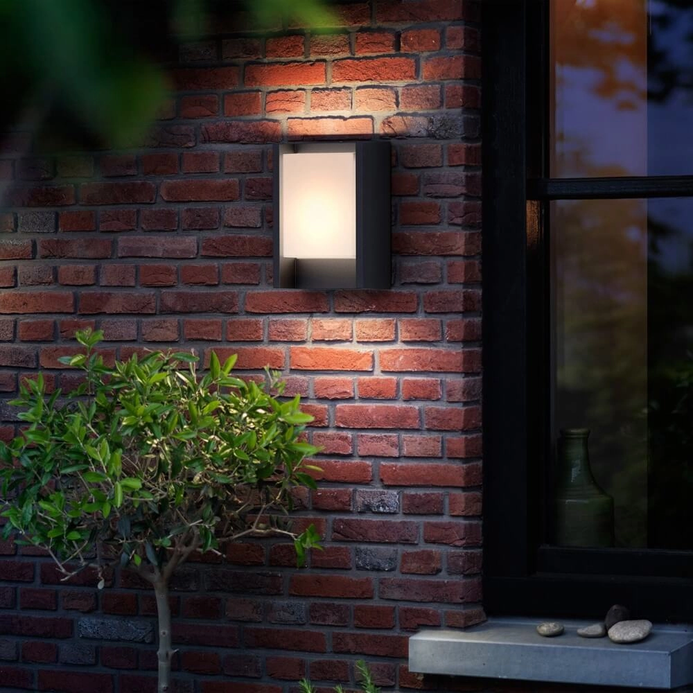 Wandlamp Arbour antraciet Philips 8719514490222