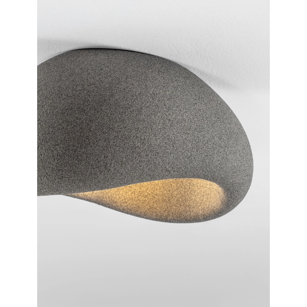 Natural ceiling lamp Aere grey 40cm Lyora 5212017476753