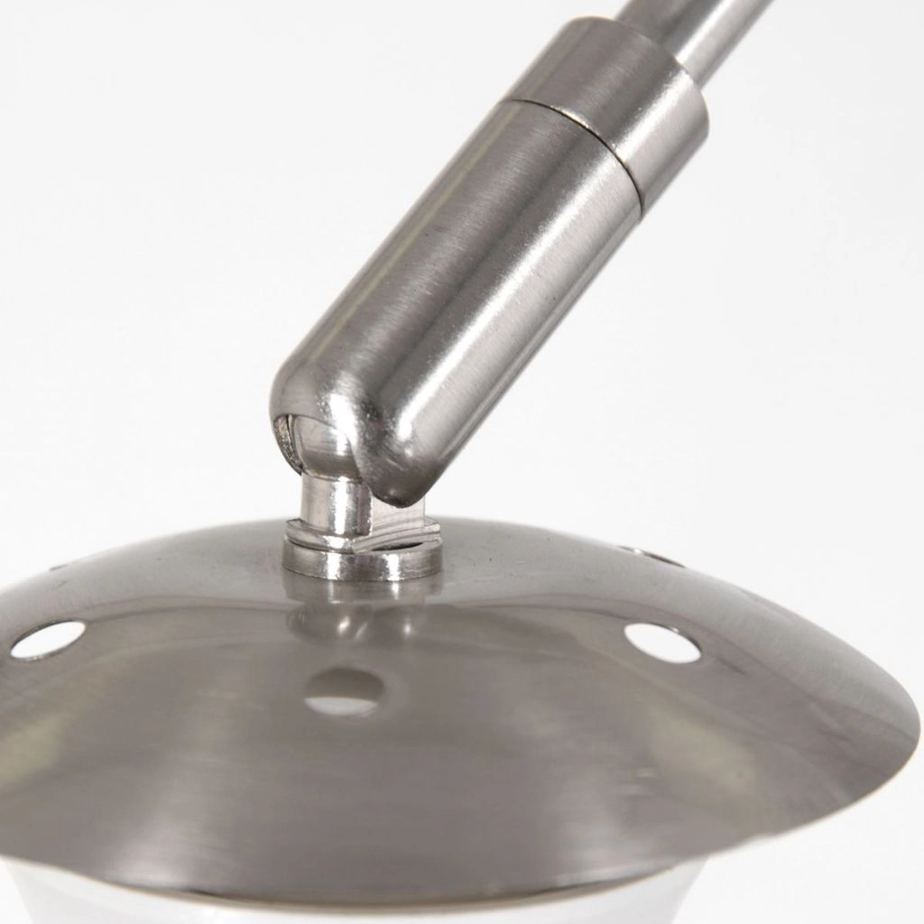 Wandlamp Vela Lino metaal grijs met zwarte kap Steinhauer 8712746181975