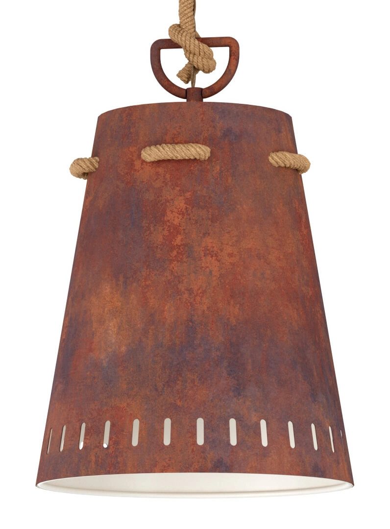 Roestbruine hanglamp Meopham Ø 24cm Eglo 9002759434045