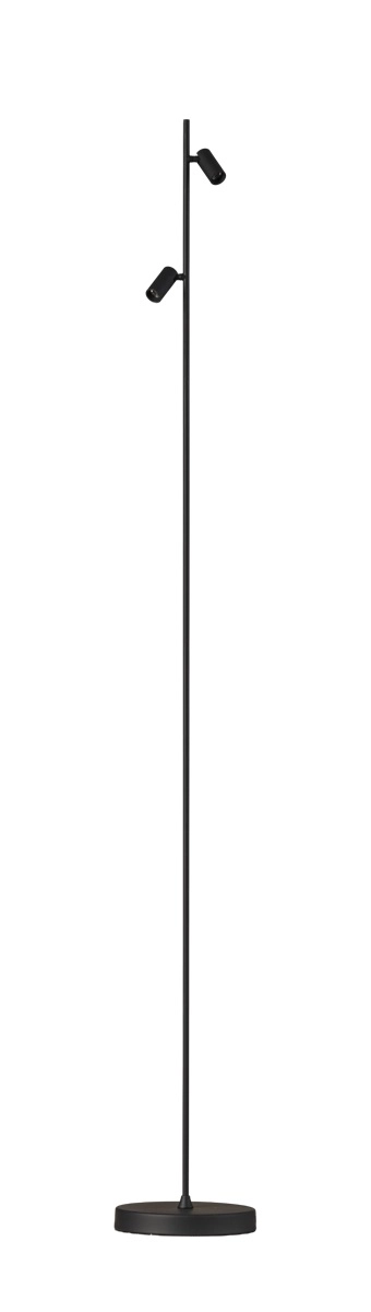 Leeslamp Minora 2x led - zwart