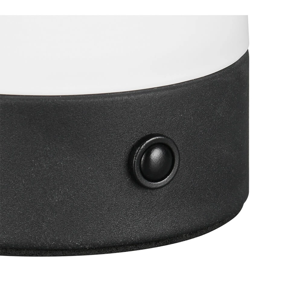 Tafellamp Dooley oplaadbaar met wit glas Trio 4017807643121