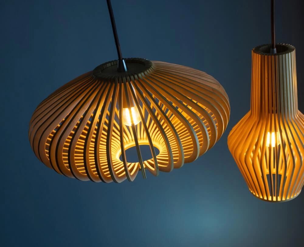 Houten hanglamp Tess Ø 20cm ETH 8720195305354