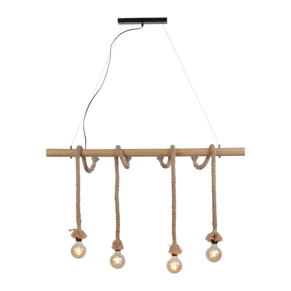 Eetkamer touwlamp Rope Just Light 4043689963132