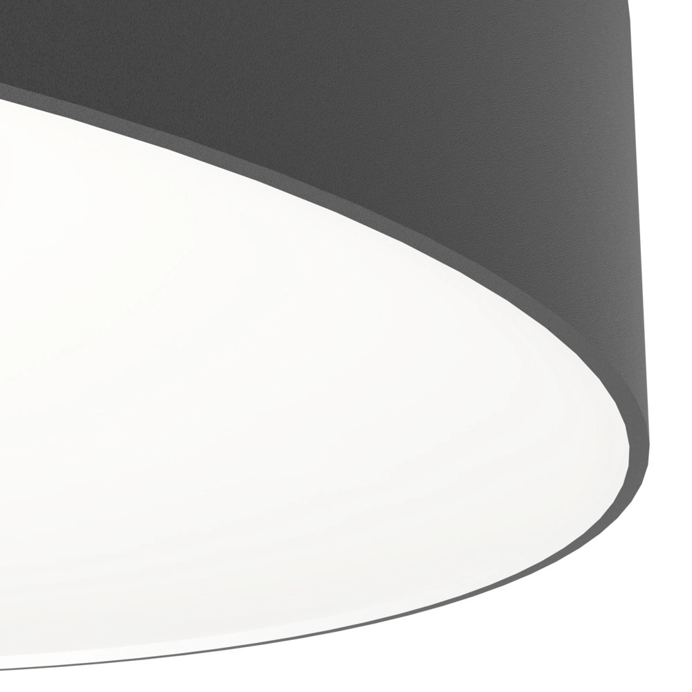 Design plafondlamp Gallizzi-Z smart zwart Ø 39cm Eglo 9008606358168