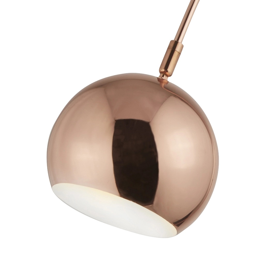 Vloerlamp Alana koper met marmer voet Searchlight 5,05342E+12