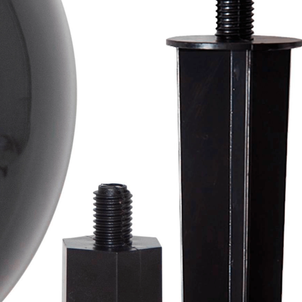 Bollamp met spike Monterollo Smoke Ø 30cm Eglo 9008606229901