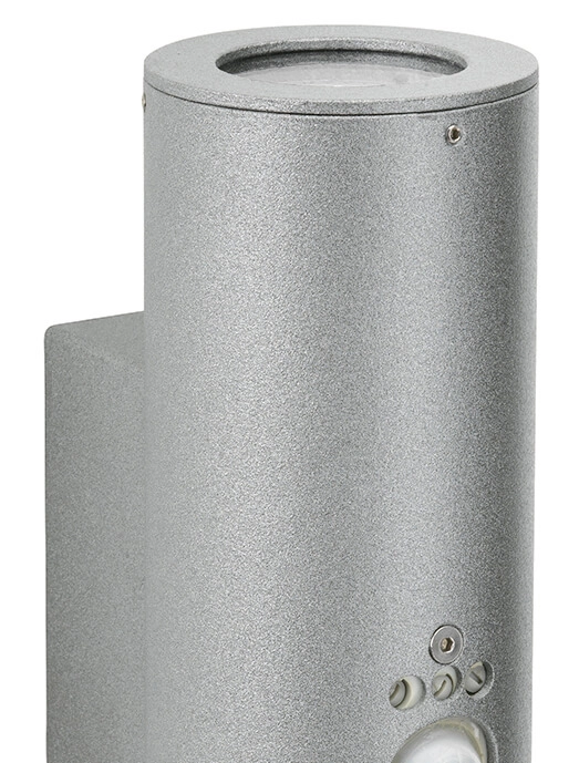 Buitenlamp up down met sensor Molli grijs Albert 4007235924800