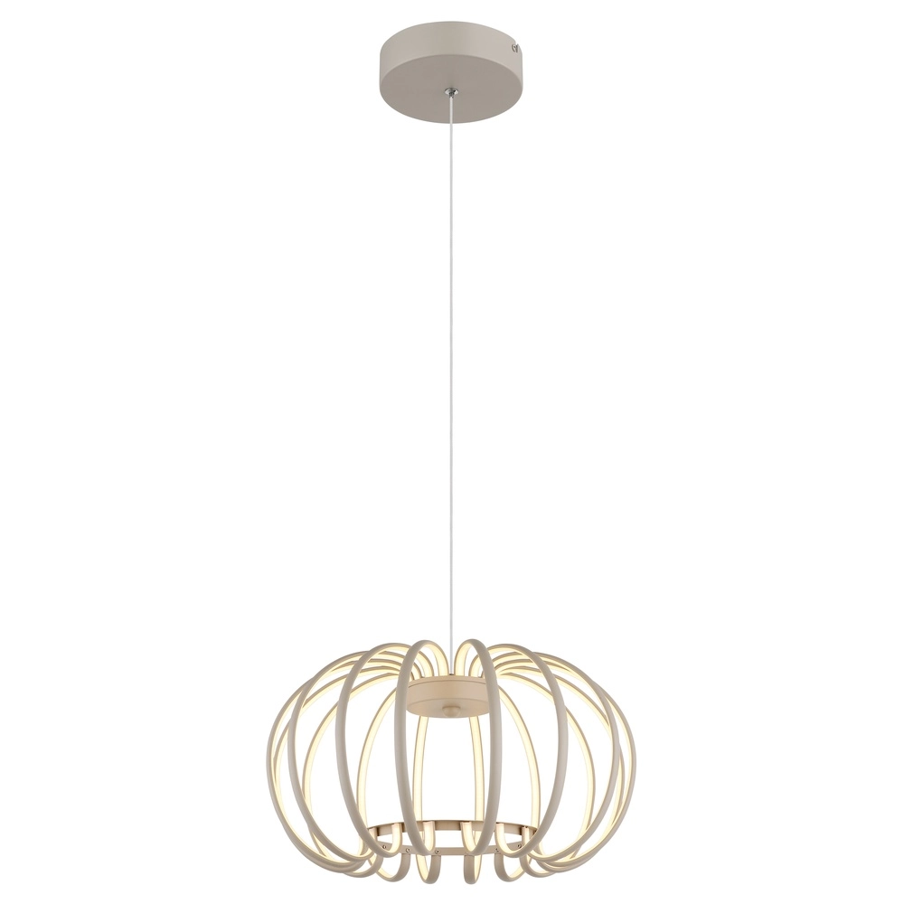 Hanglamp Ribbon zand bruin