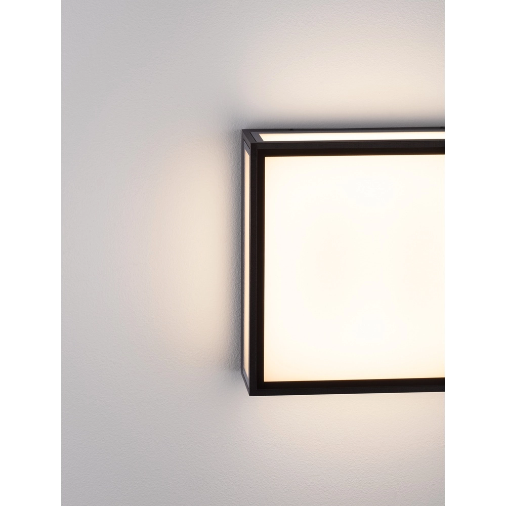 Vierkante wandlamp Astral antraciet Lyora 5212017449917