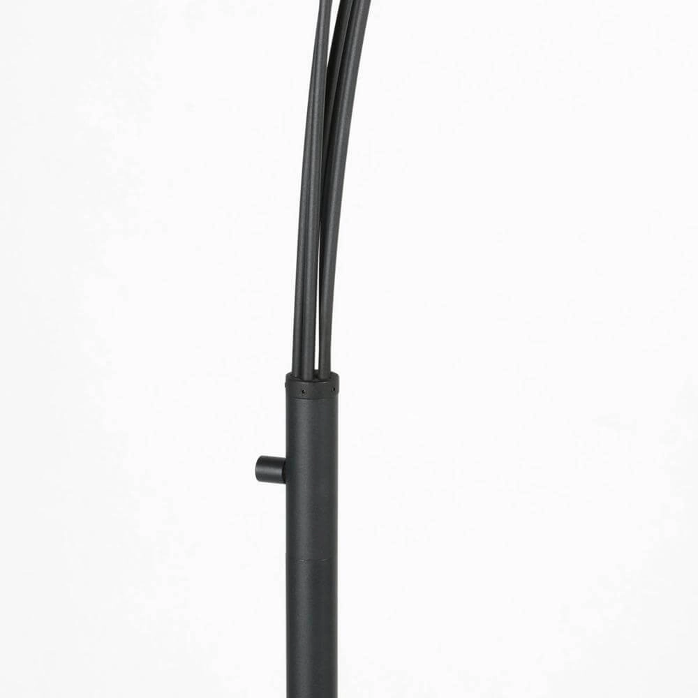 Zwarte vloerlamp Tenebris 5-lichts Steinhauer 8712746178166