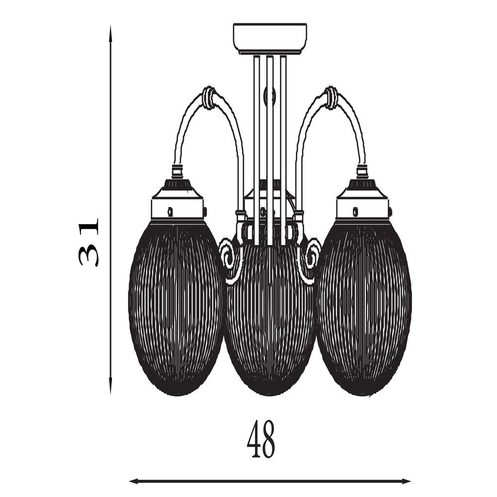 Klassieke wandlamp Belvue antiek messing Searchlight 5053423299242