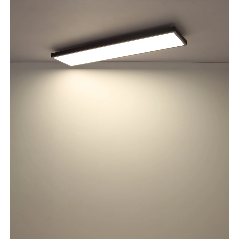 Design plafondlamp Doro 120cm zilvergrijs Globo 9007371531547