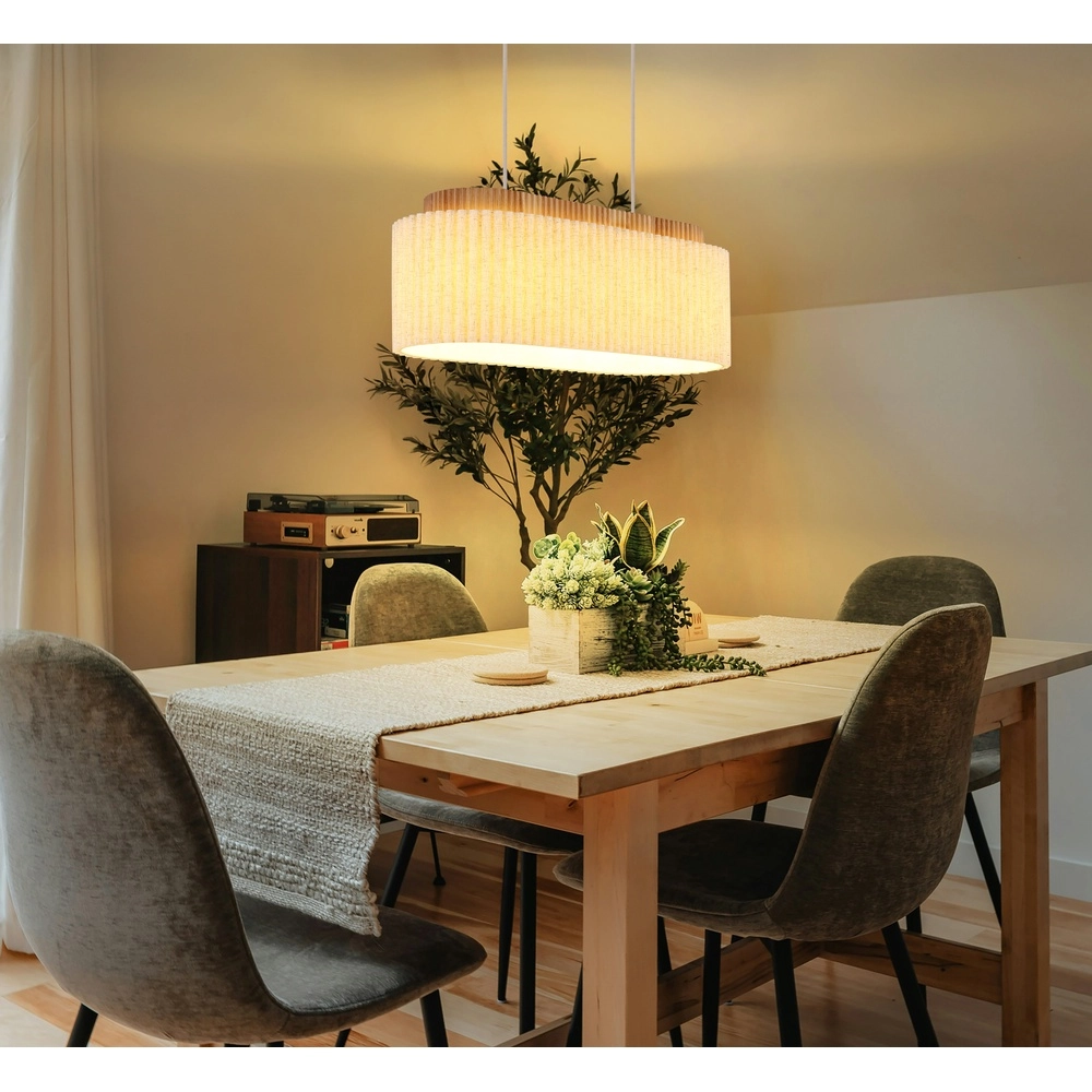 Unieke hanglamp Jannie bruin Globo 9007371583911