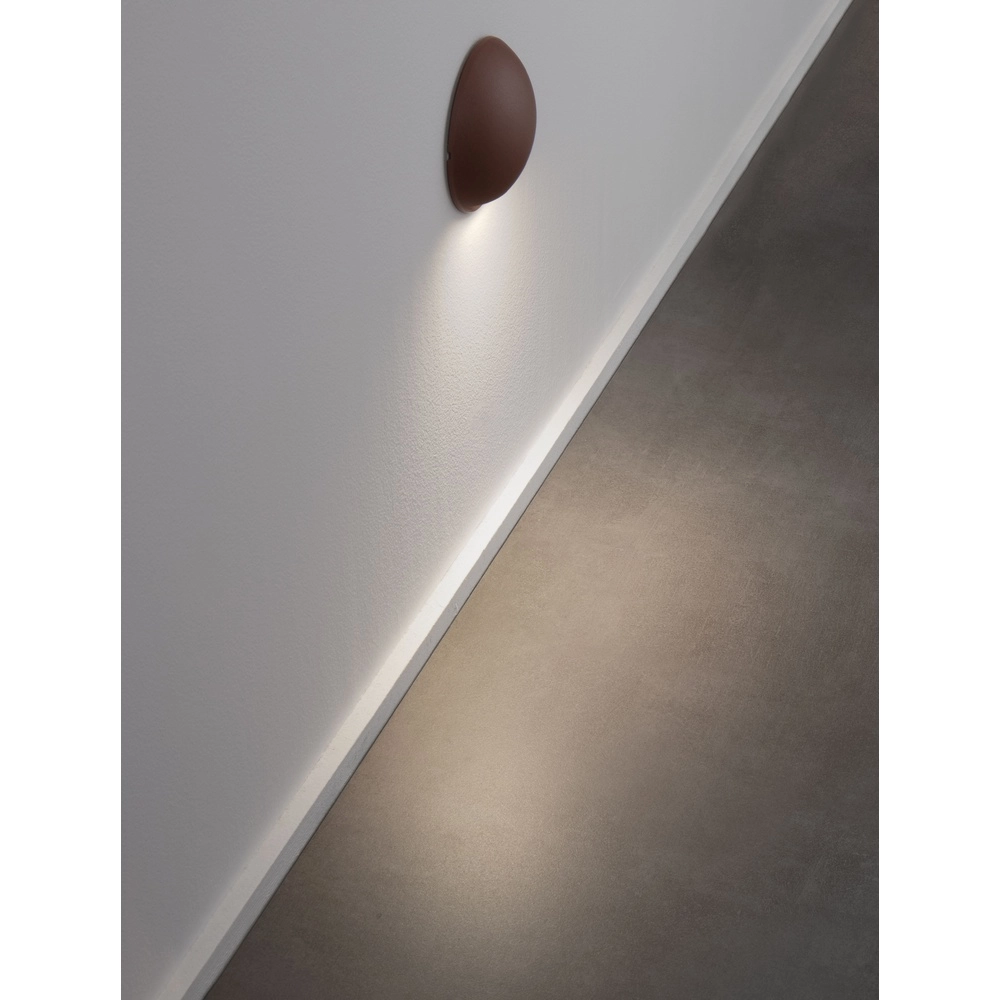 Wandlamp Passo enkel roestbruin Lyora 5212017478641