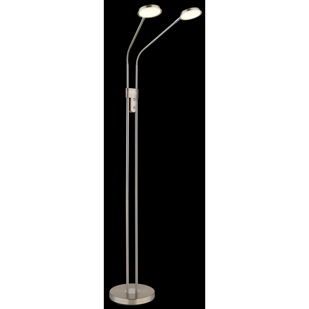 Leeslamp dubbel Silvio nikkel Globo 9007371592364