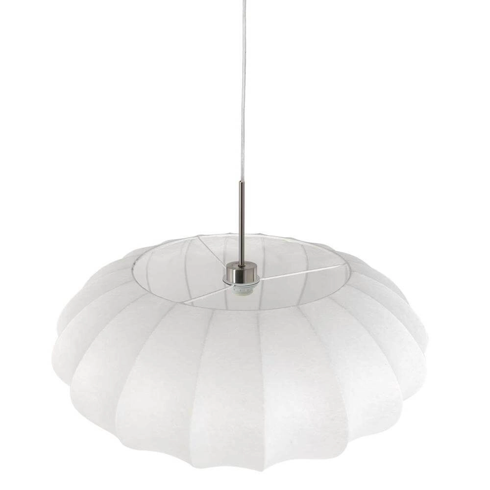 Hanglamp Sparkled Light metaal met witte kap Steinhauer 8712746173130