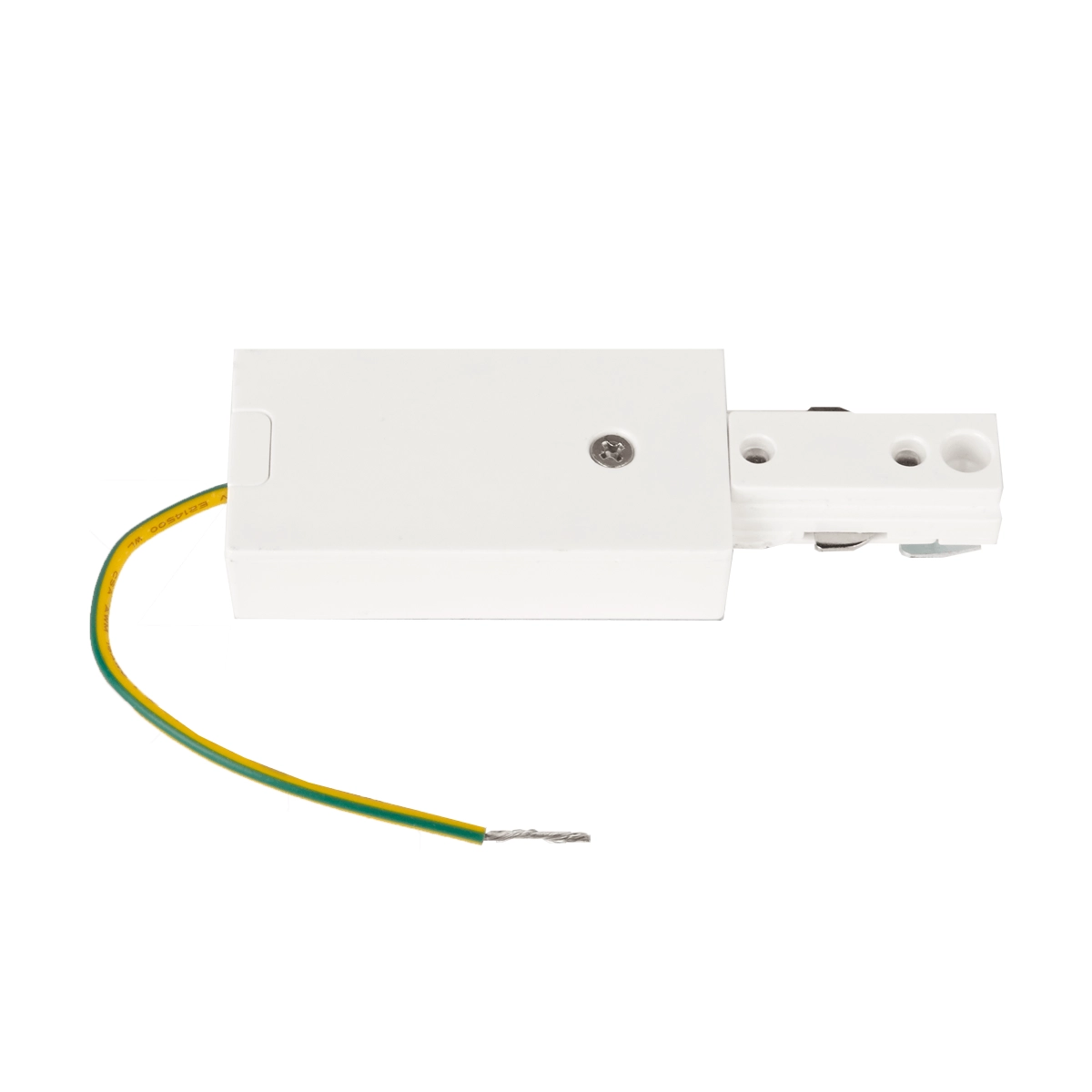Eind connector TraQ wit Eind connector TraQ wit