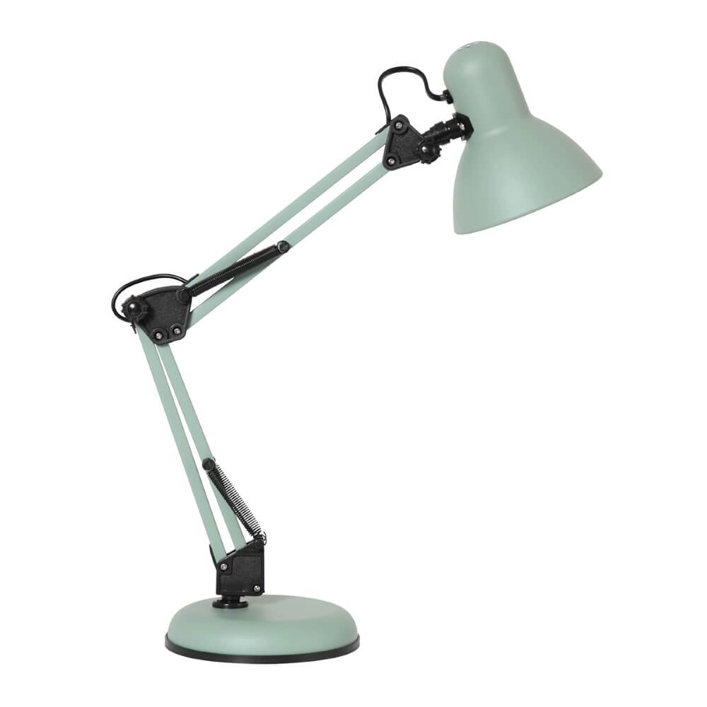 Retro bureaulamp Study pastel groen Retro bureaulamp Study pastel groen