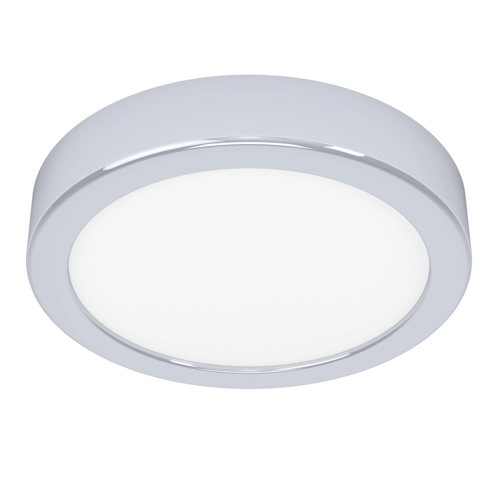 Chrome plafondlamp Fueva 6 led - Ø 16,6cm