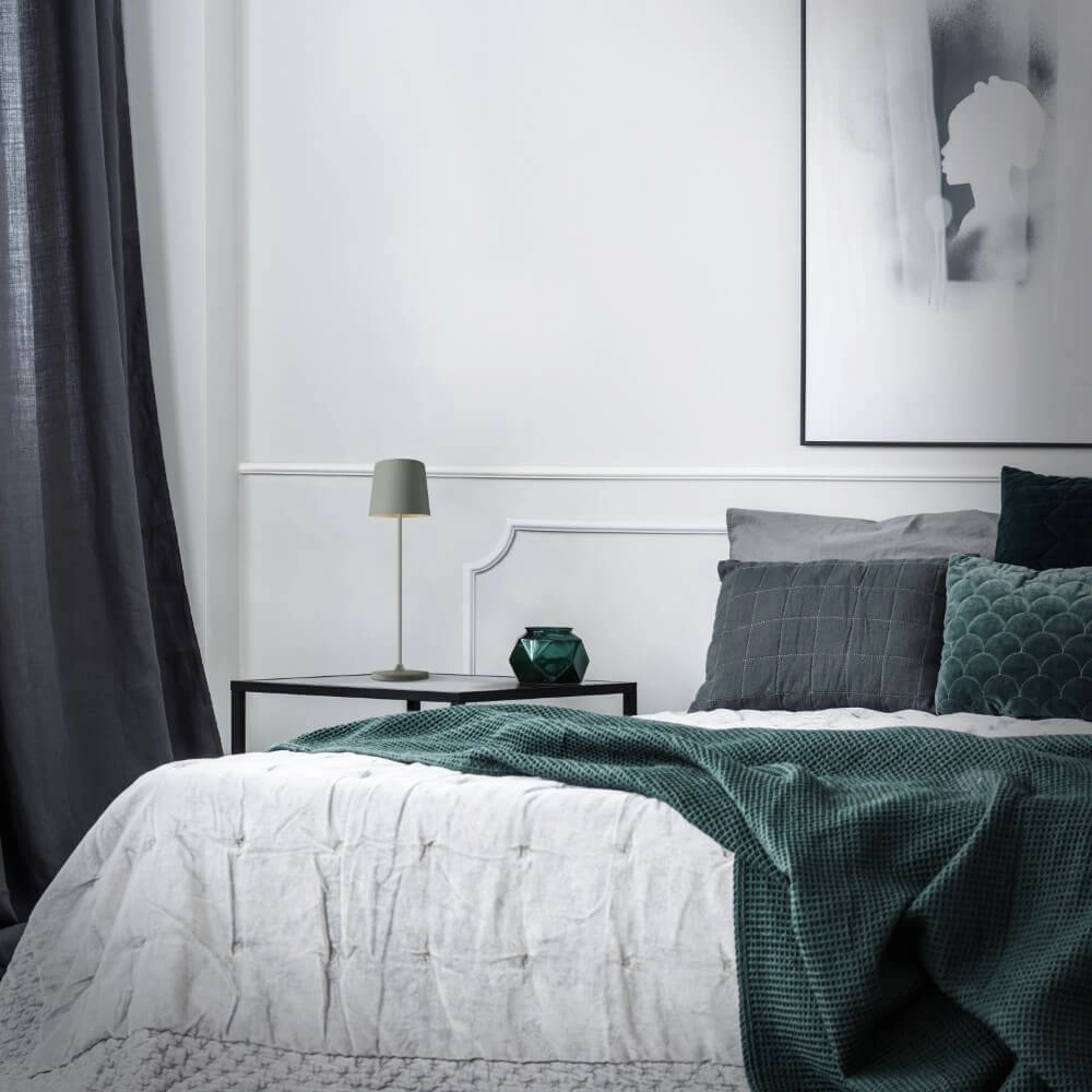 Tafellampje Kaami grijs Brilliant 4004353428234