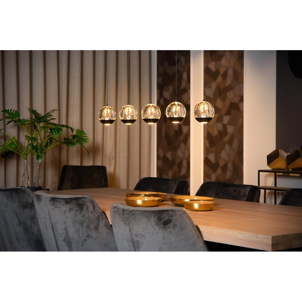 Design hanglamp Sentubal 5-lichts zwart Lucide 5411212134578
