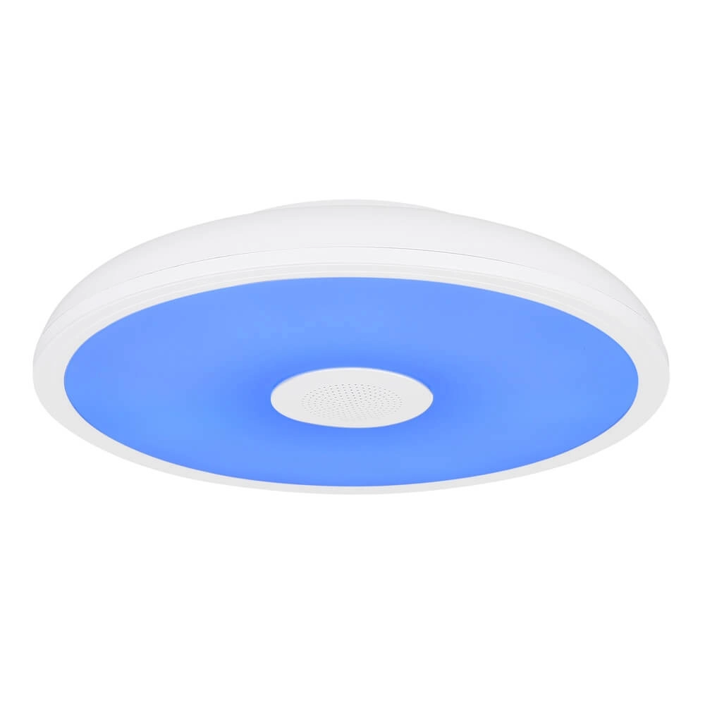 Witte plafonniere Raffy Ø 28cm Globo 9007371421848