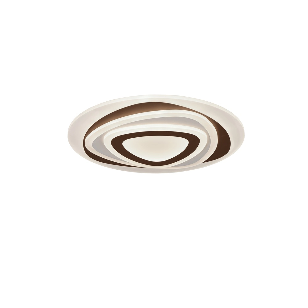 Plafonniere Zilo modern mokka bruin