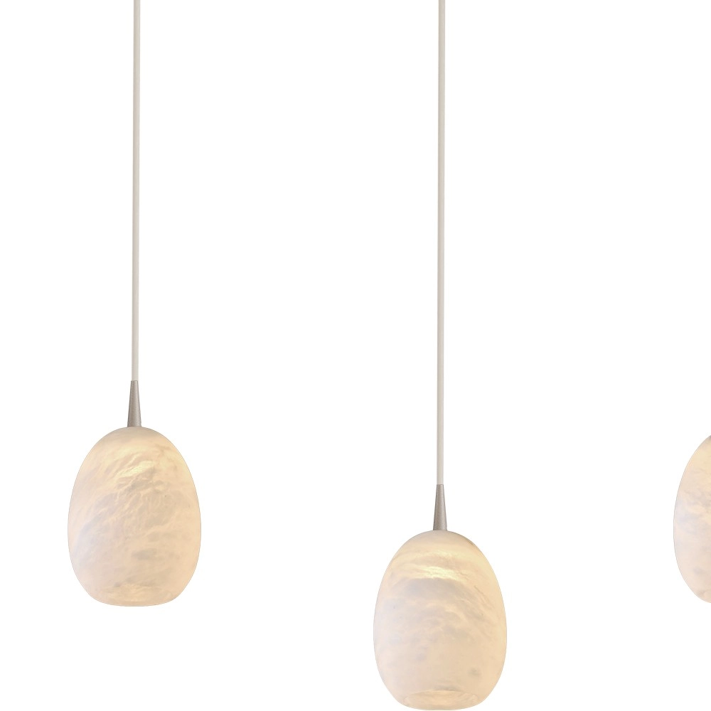 Ovale hanglamp Alta 8-lichts beige terra Masterlight 8718121438368
