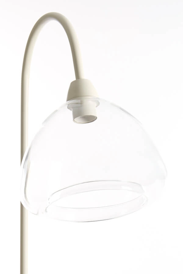 Vloerlamp Bisho crème design Light & Living 8717807743383
