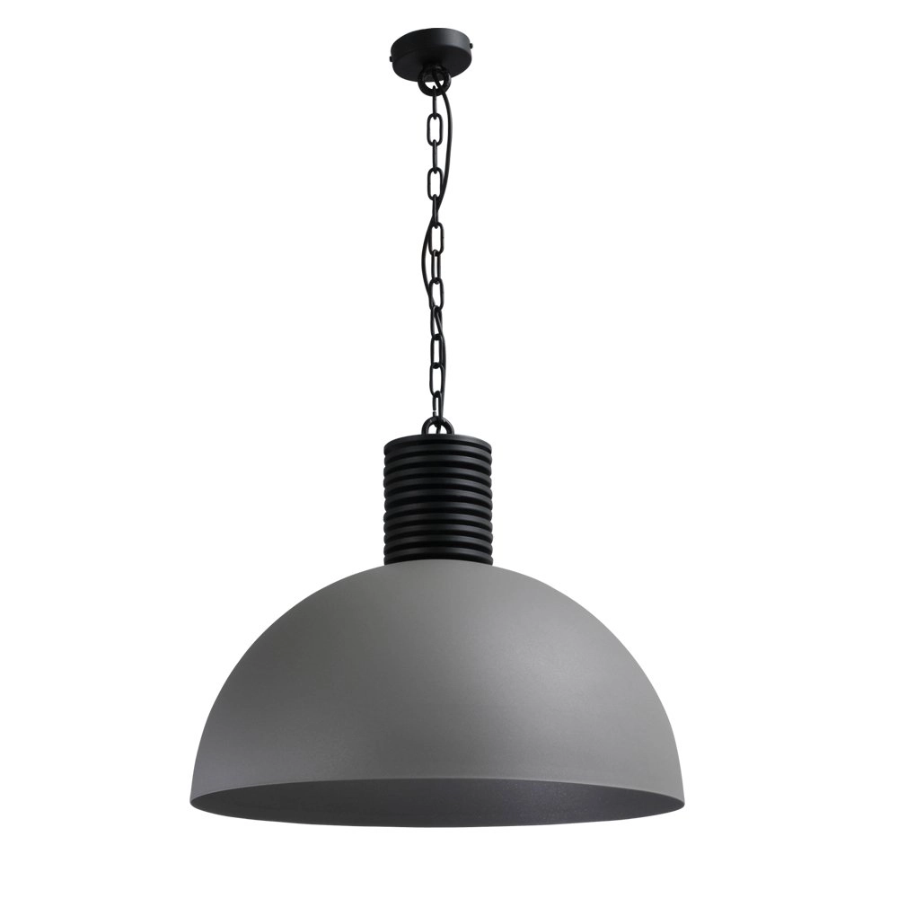 Stoere hanglamp Industria Concrete 60 Bud betongrijs
