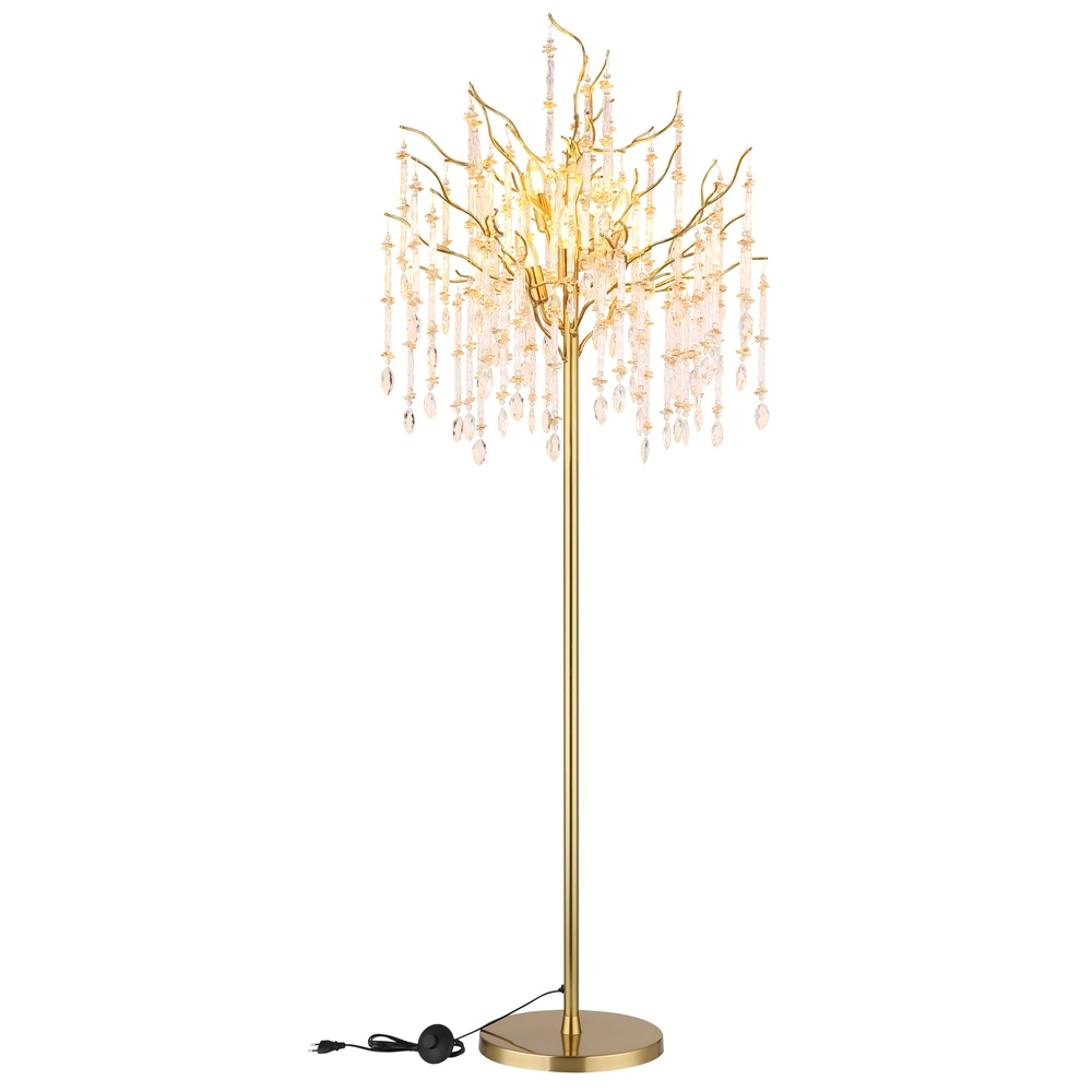 Vloerlamp Gloria goud Globo 9007371567010