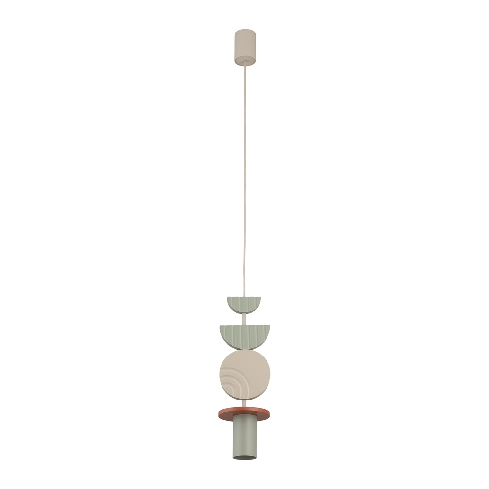 Unieke hanglamp Drops Color saliegroen