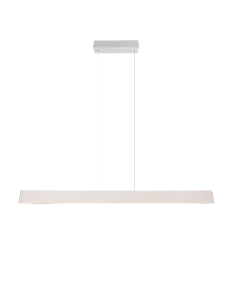Led kantoor hanglamp Galway 150cm - wit Trio 4017807616682