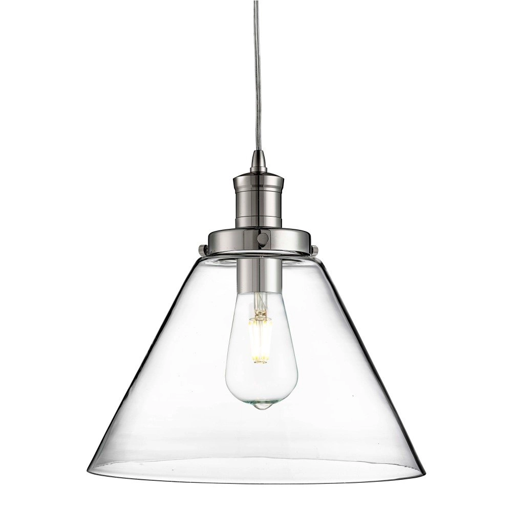 Hanglamp Pyramid Ø 29cm grijs Hanglamp Pyramid Ø 29cm grijs