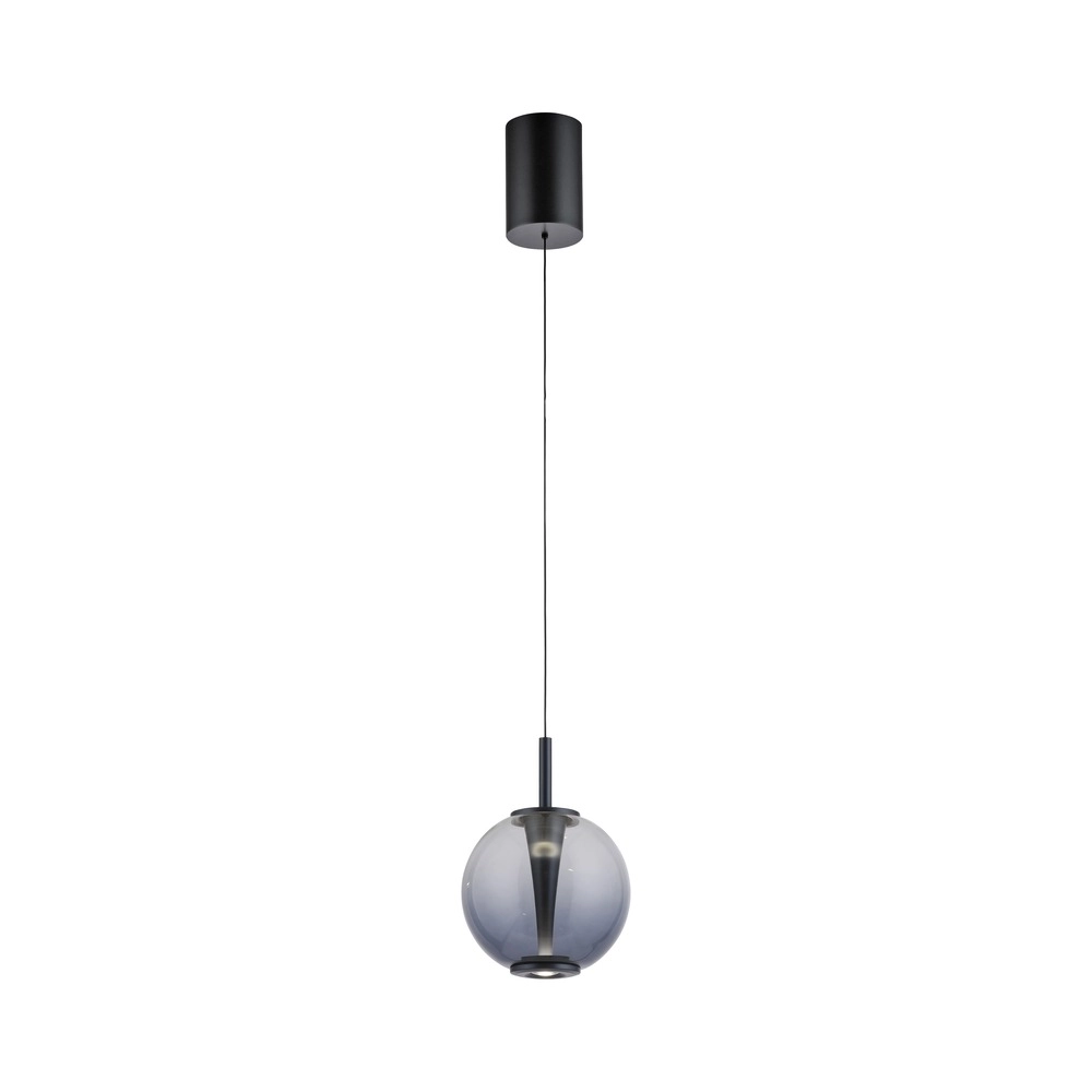 Led hanglamp Pure Infinity met smoke glas - Ø 18cm Paul Neuhaus 4012248399033