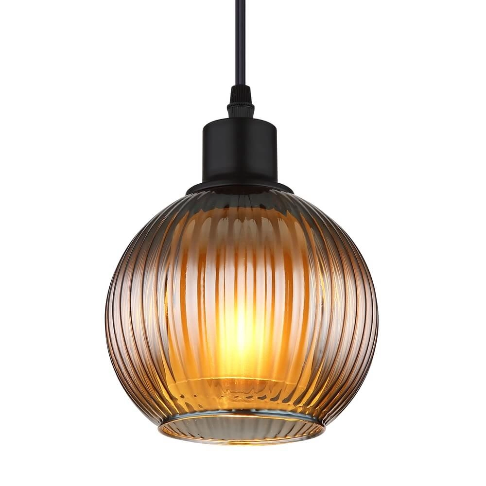 Hanglamp Zumba smoke glas Ø 15cm Globo 9007371446827
