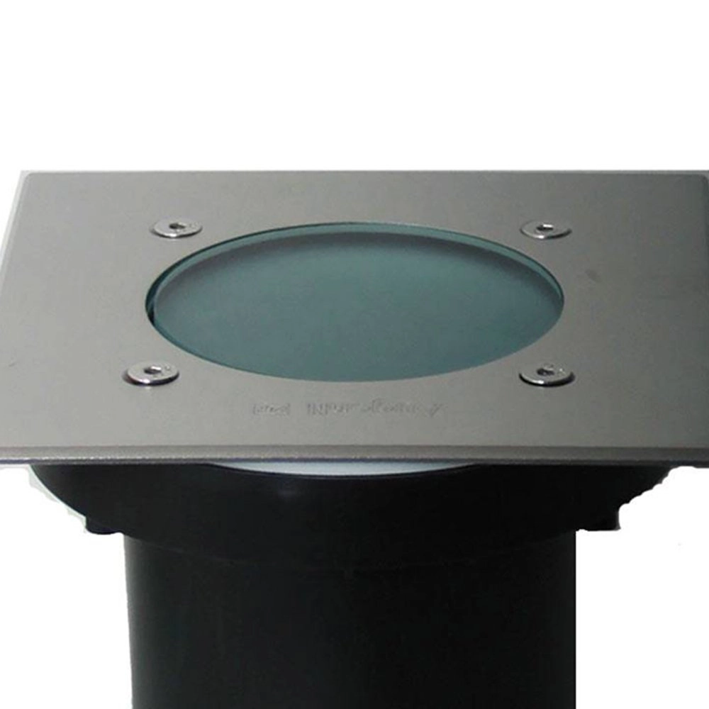 Grond Spot 14,5 vierkant RVS KS Verlichting 8714732706056