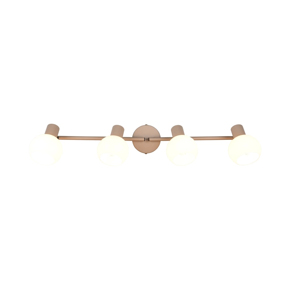 Plafondlamp Boba 4-lichts beige Trio 4017807654639