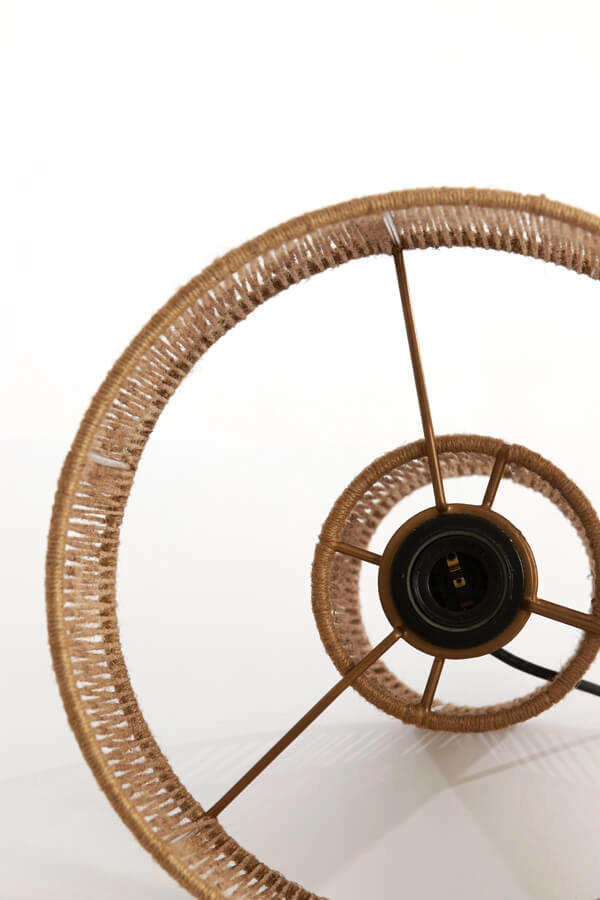 Rotan tafellamp Lavatera Ø 30cm Light & Living 8717807676193