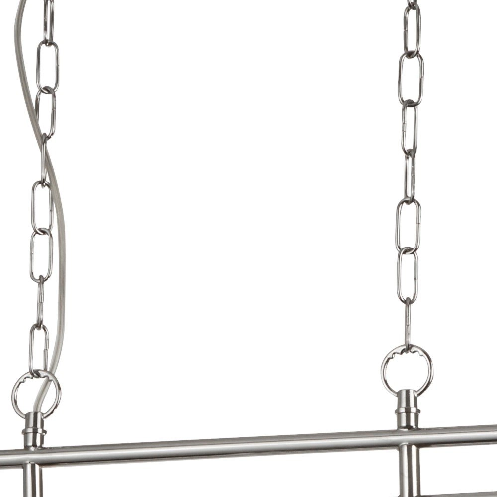 Hanglamp Pyramid 3-lichts grijs Searchlight 5053423132211