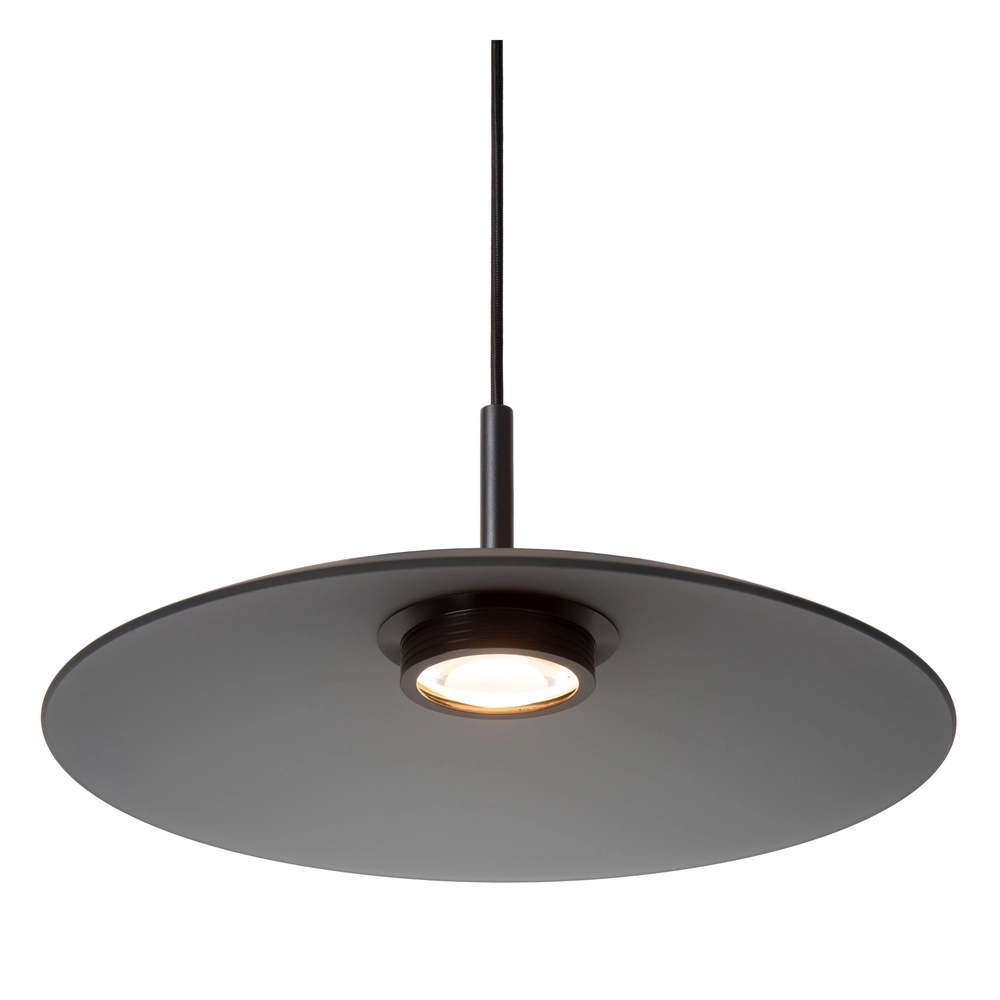 Strakke hanglamp Menga Ø 40cm smoke glas Premium by Lucide 5411212251206