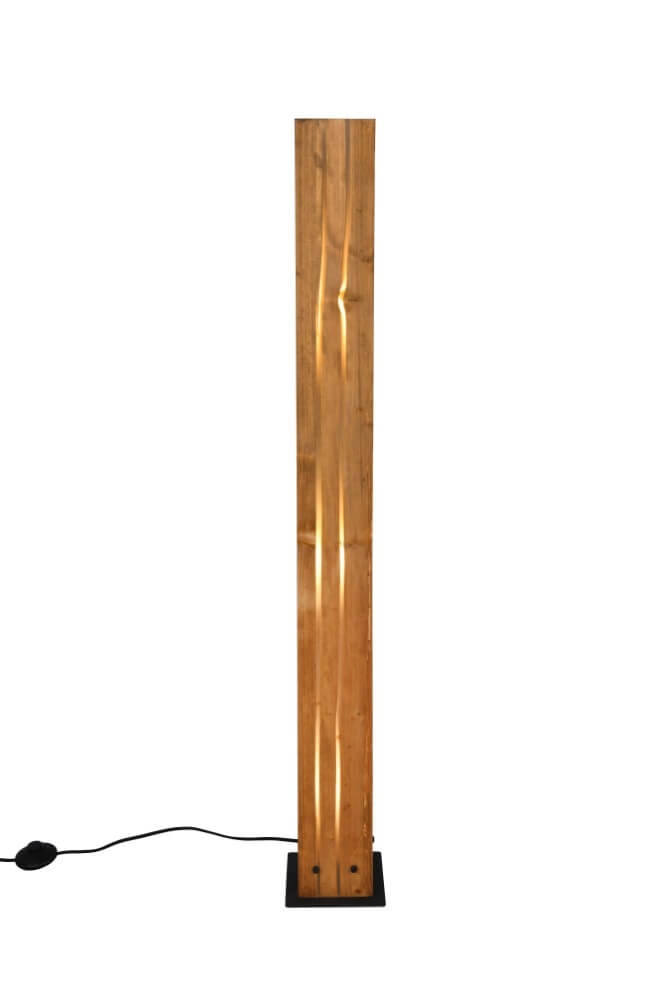 Houten vloerlamp Karuni Trio 4017807616507
