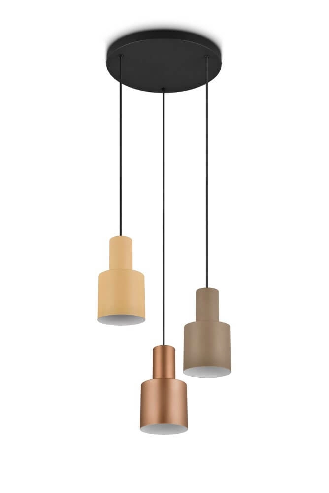 Design hanglamp Agudo 3-lichts