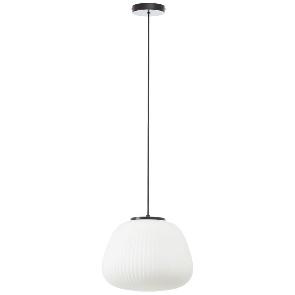 Hanglamp Kaizen zwart met wit Ø 35cm Brilliant 4004353447174