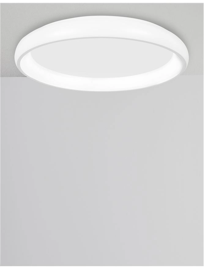Plafondlamp Albi wit Ø 61cm Lyora 5212017416971