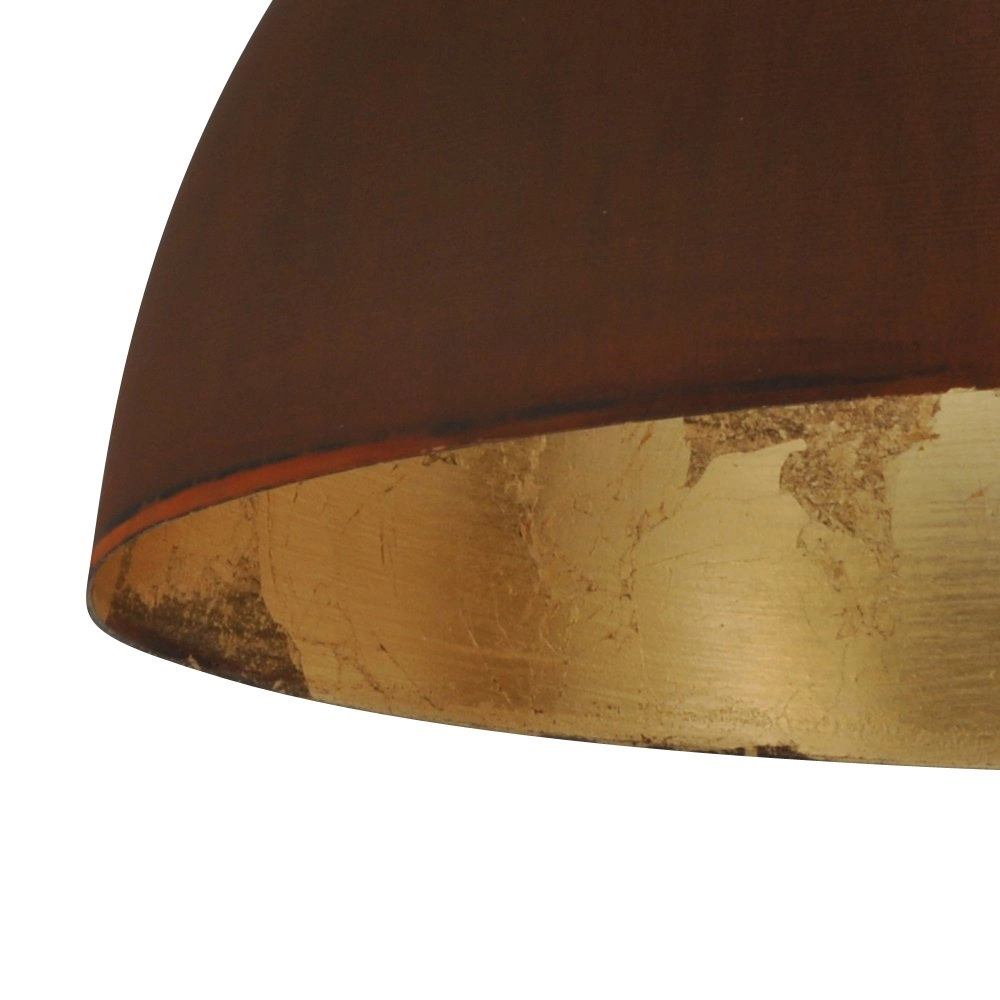 Grote stoere hanglamp Industria Rust Gold 30 Masterlight 8718121120430